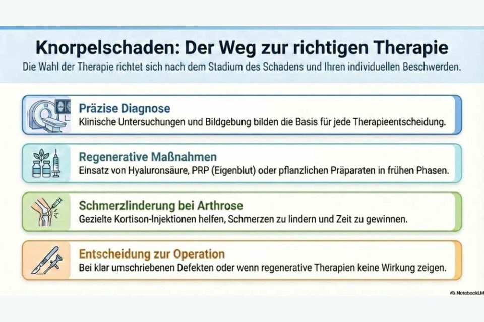 Knorpelschaden Therapie