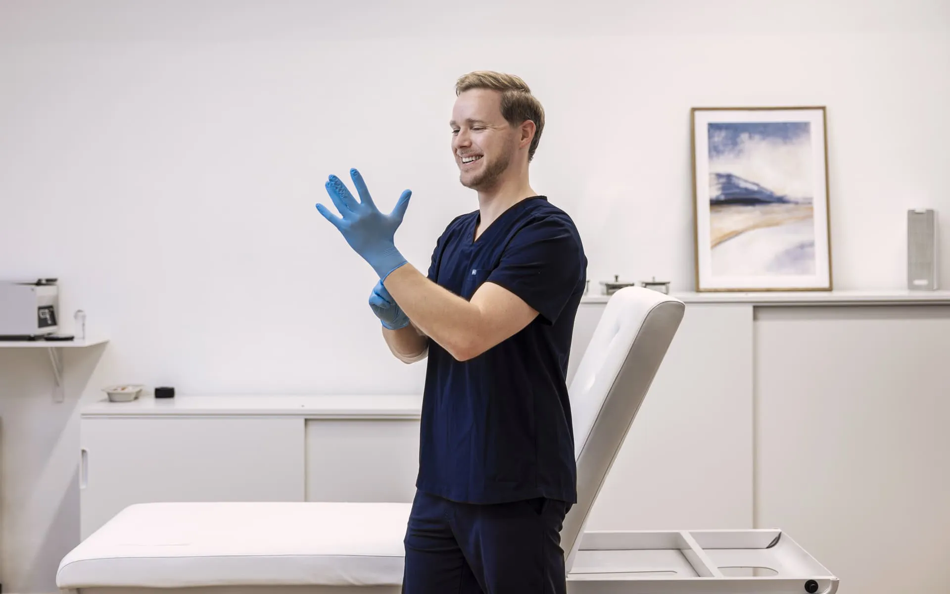 Dr. Winterheller vor OP