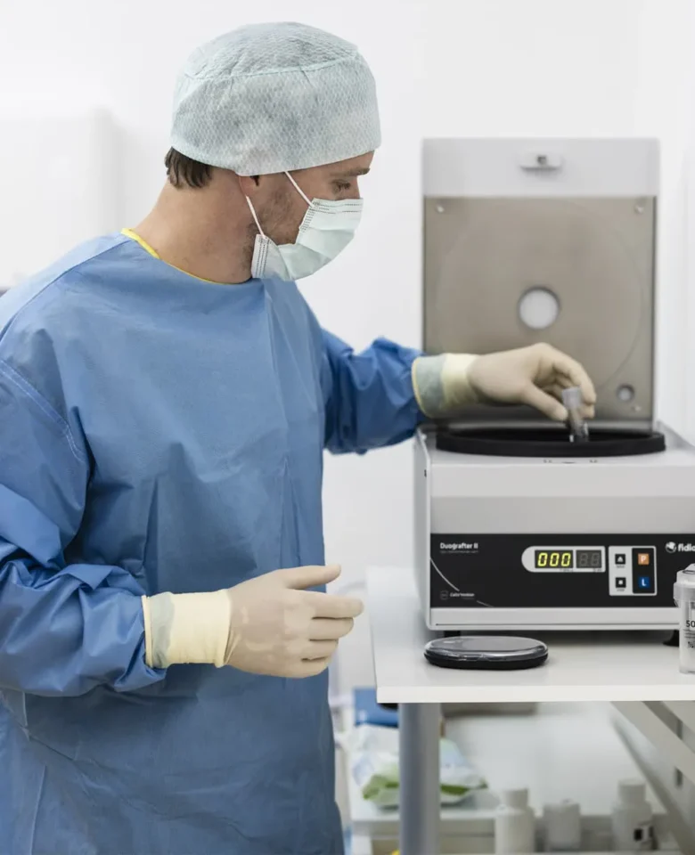 Dr. Winterheller Stammzellentherapie Zentrifuge