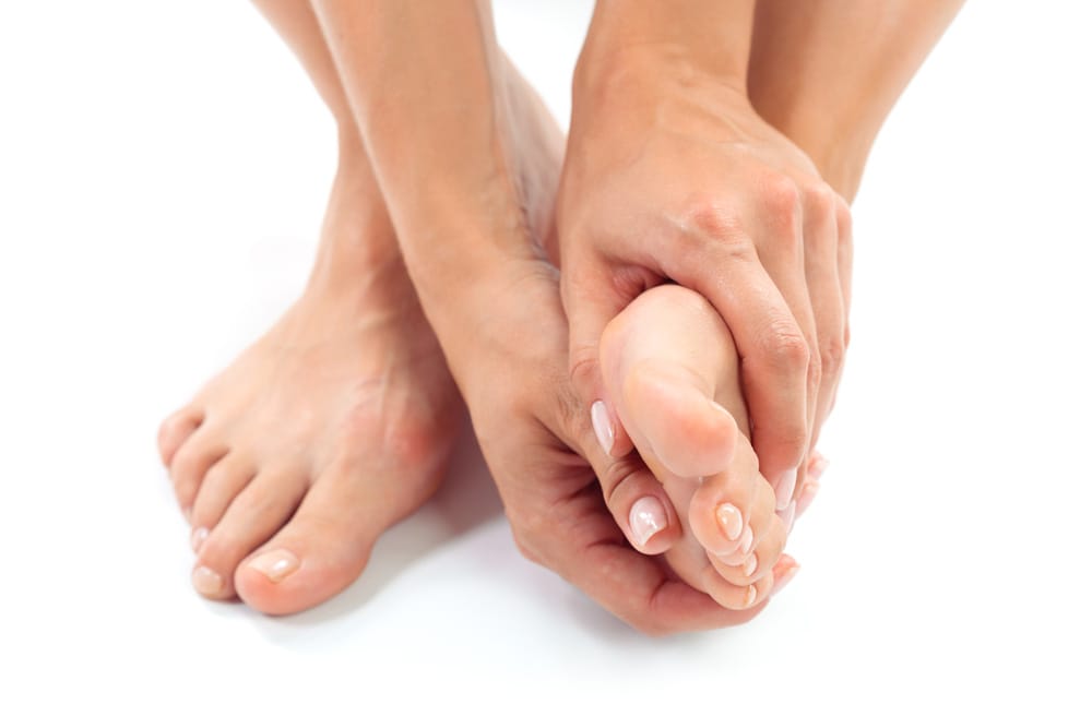 Hallux, Füße
